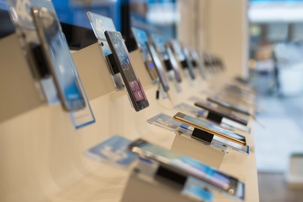 Telefono e accessori in negozio